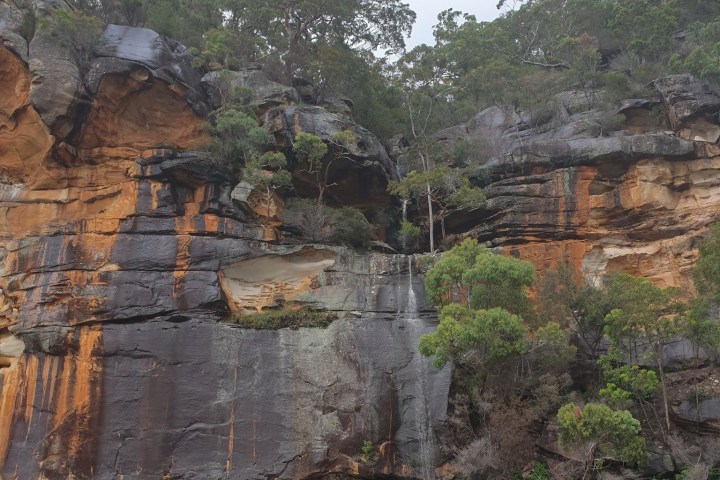 a close up of a canyon